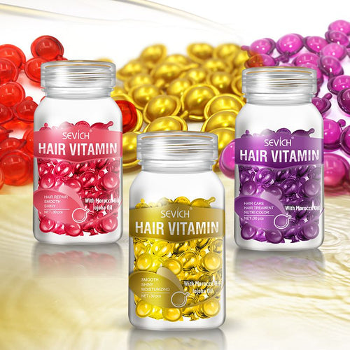 Capsules Soin Capillaire - Réparation, Anti - Frisottis & Brillance - Tout & Co