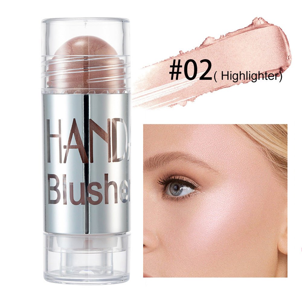 Blush Stick Crème & Highlighter - Bonne Mine Longue Tenue 8 Teintes - Tout & Co