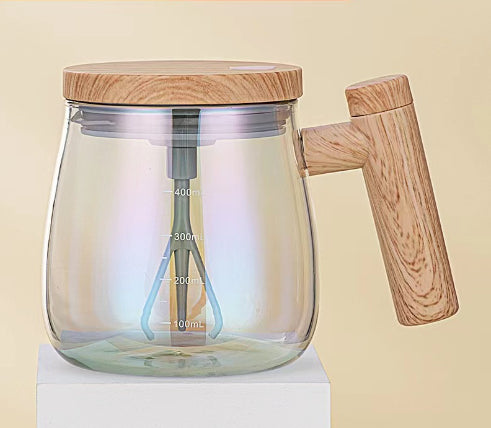 Mug Auto-Mélangeur Électrique 400ml - Café & Boissons Chaudes