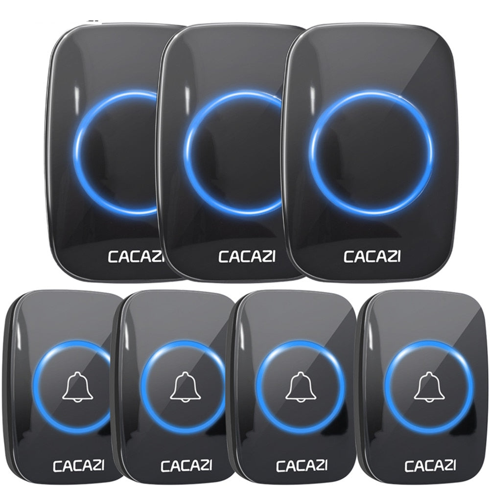 Sonnette Connectée Intelligente Étanche Sans Fil