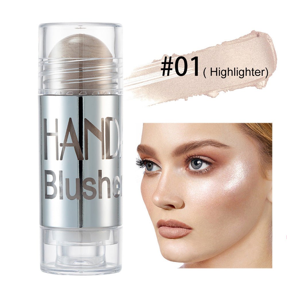 Blush Stick Crème & Highlighter - Bonne Mine Longue Tenue 8 Teintes - Tout & Co