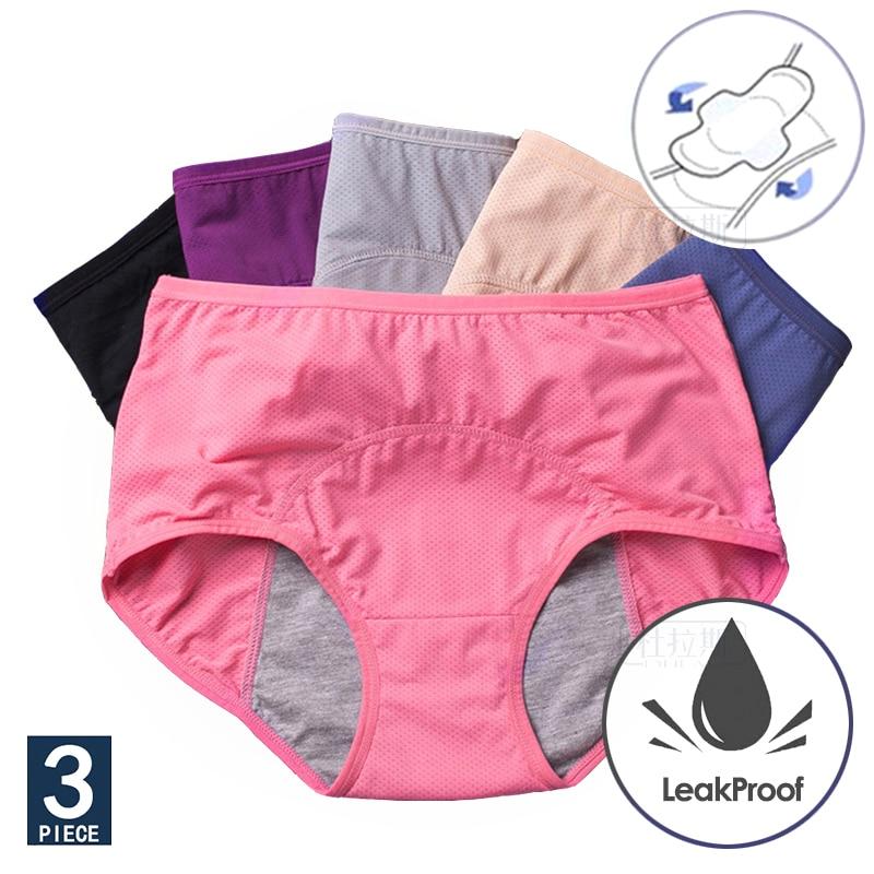 Culottes Menstruelles Anti-Fuites - Lot de 3